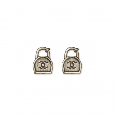 CHANEL PADLOCK EARRINGS